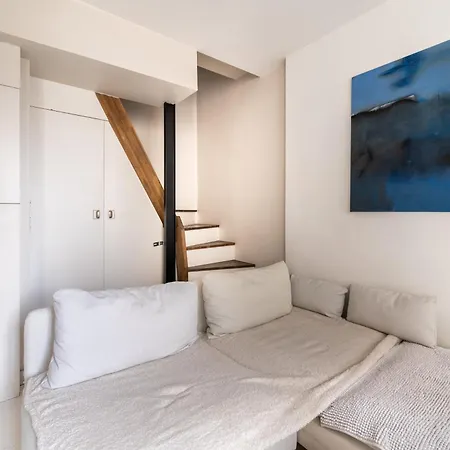 Appartement Stylish 1bd Duplex - Stunning Views Near Louvre
