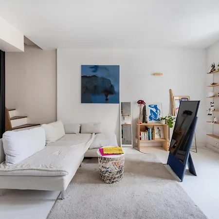 Appartement Stylish 1bd Duplex - Stunning Views Near Louvre