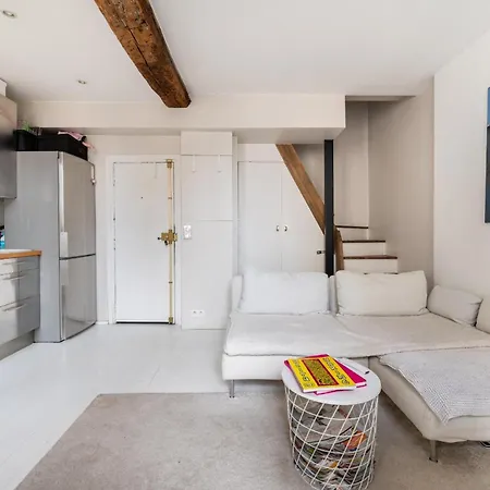 Stylish 1bd Duplex - Stunning Views Near Louvre * Parijs