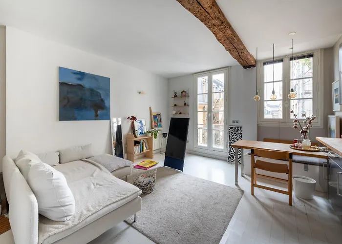 Appartamento Stylish 1bd Duplex - Stunning Views Near Louvre *